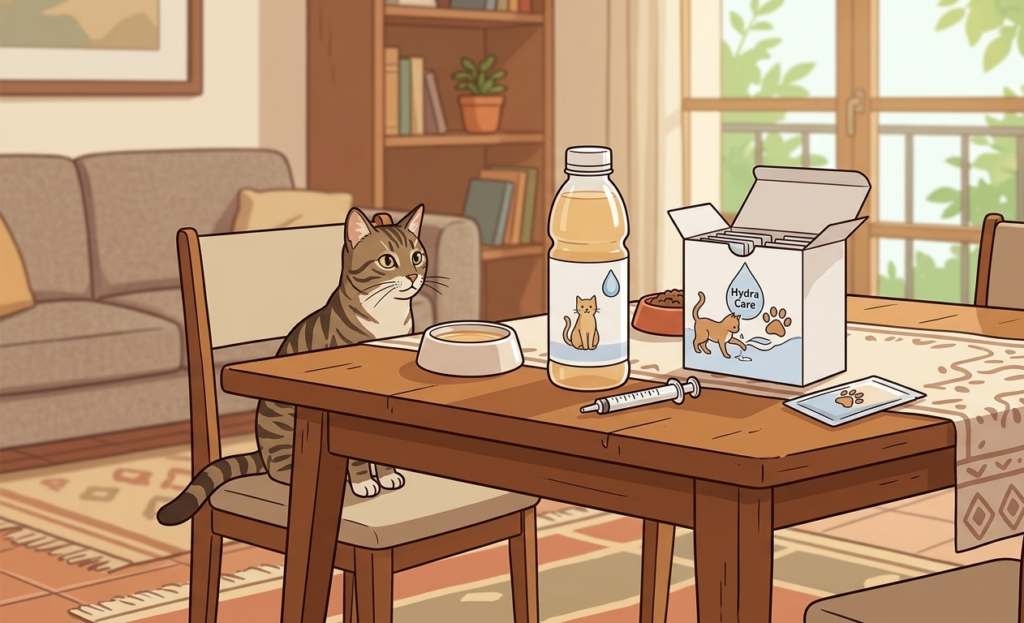Cómo hacer suero casero para gatos: Receta de emergencia y dosis oralade o purina hydra care