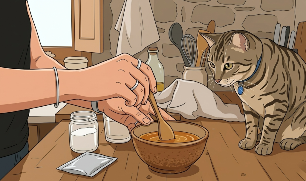 Cómo hacer suero casero para gatos: Receta de emergencia y dosis suero casero para gatos