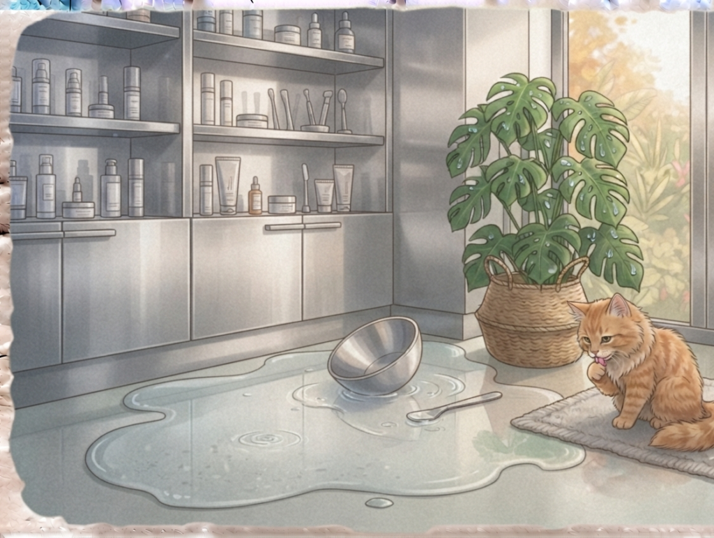 ¿Por qué mi gato tira el agua del cuenco? 5 trucos gato inunda salon