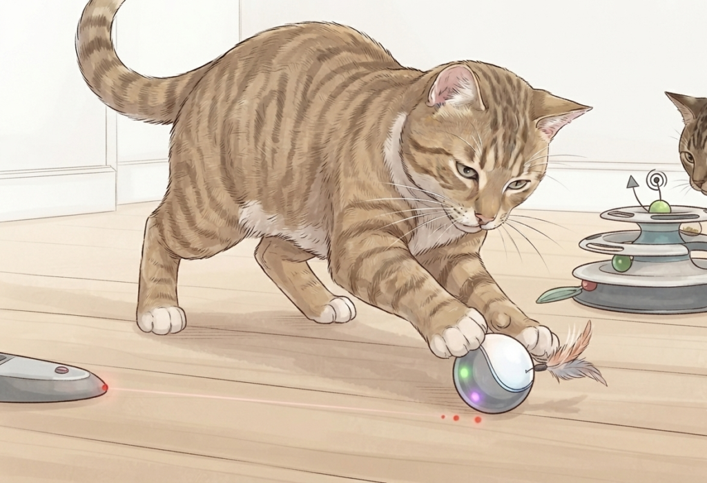 Tipos de redes para gatos: cuál elegir para tu balcón juguete inteligente